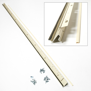 Store-in-Door Hinge Rail, Almond color - 32704