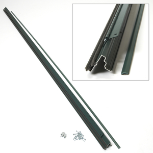 Andersen Piano Hinge Rail, Forest Green color - 33780 Andersen Piano Hinge Rail, Forest Green color - 33780