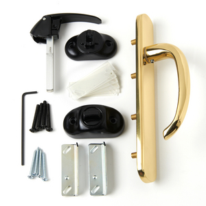 UltraCore Storm Door Handle, Brass-Black color - 35040