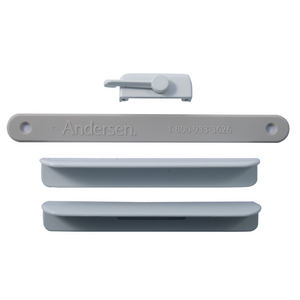 TruEase Window Handle and Lock Kit, White Color