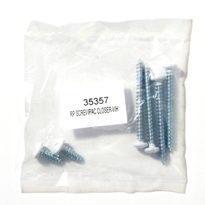 Closer Screw Pack, White color - 35357
