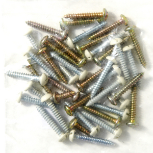 Handle Screw Pack, Almond color - 35363