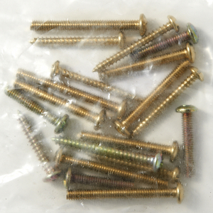 Handle Screw Pack, Brass finish - 35367