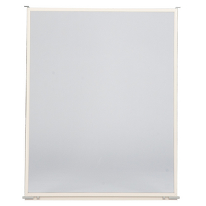 Clear, Upper Ventilating Glass, Almond color - 37624