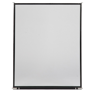 Clear, Upper Ventilating Glass, Black color - 37612