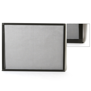 Bronze half panel insect screen for 36\\\" and 34\\\" wide self-storing single-vent EMCO storm doors