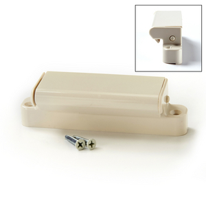 Woodcore Storm Door Window Handle, Almond - 39958