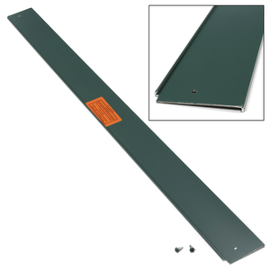Green 32\\\" one-hand retractable screen cover plate
