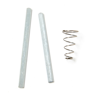 Push button handle spring and spindle kit