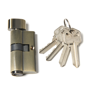 Antique Brass Key Cylinder - 93168