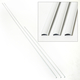 Screw Cover, White - 30841