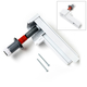 White LuminAire Damper Endcap White LuminAire Damper Endcap