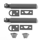 Charcoal Gray Slide Bolts