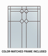 Diamond Lights, Upper Vent Glass, Bronze (90035)