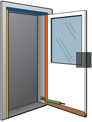 Andersen 3D Half Panel Storm Door